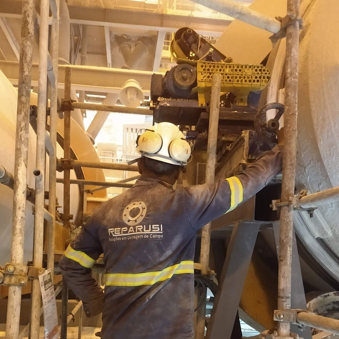 Reparusi - Soluções em usinagem de campo indutrial, petroleo, gás, textil